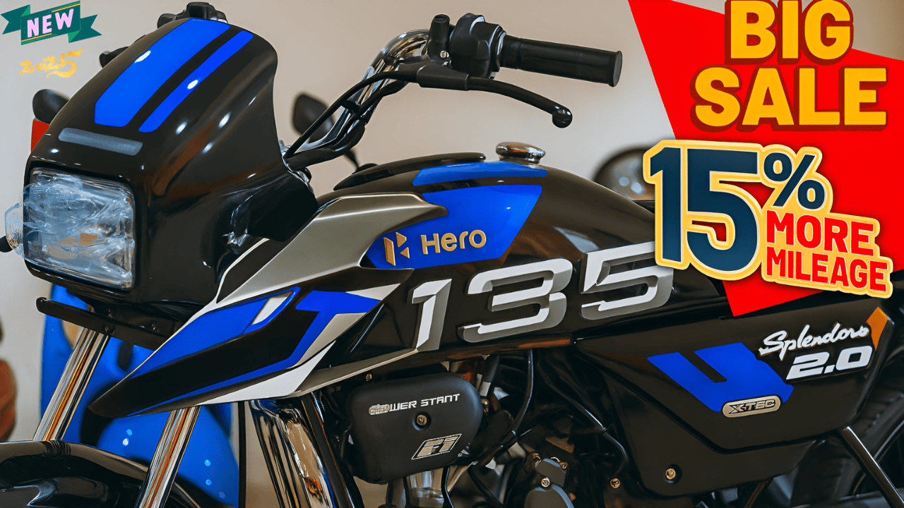 New Hero Splendor Bike Arrives With 90Kmpl Mileage, Sleek Design & Affordable Price, Know The Price And Features